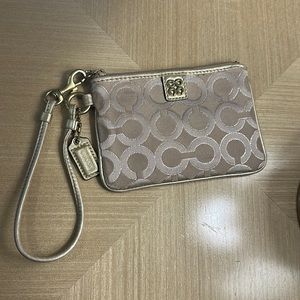 Coach wristlet